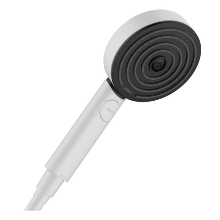 

Ручной душ Hansgrohe Pulsify Select Activation 105 3jet EcoSmart, белый матовый (24101700)