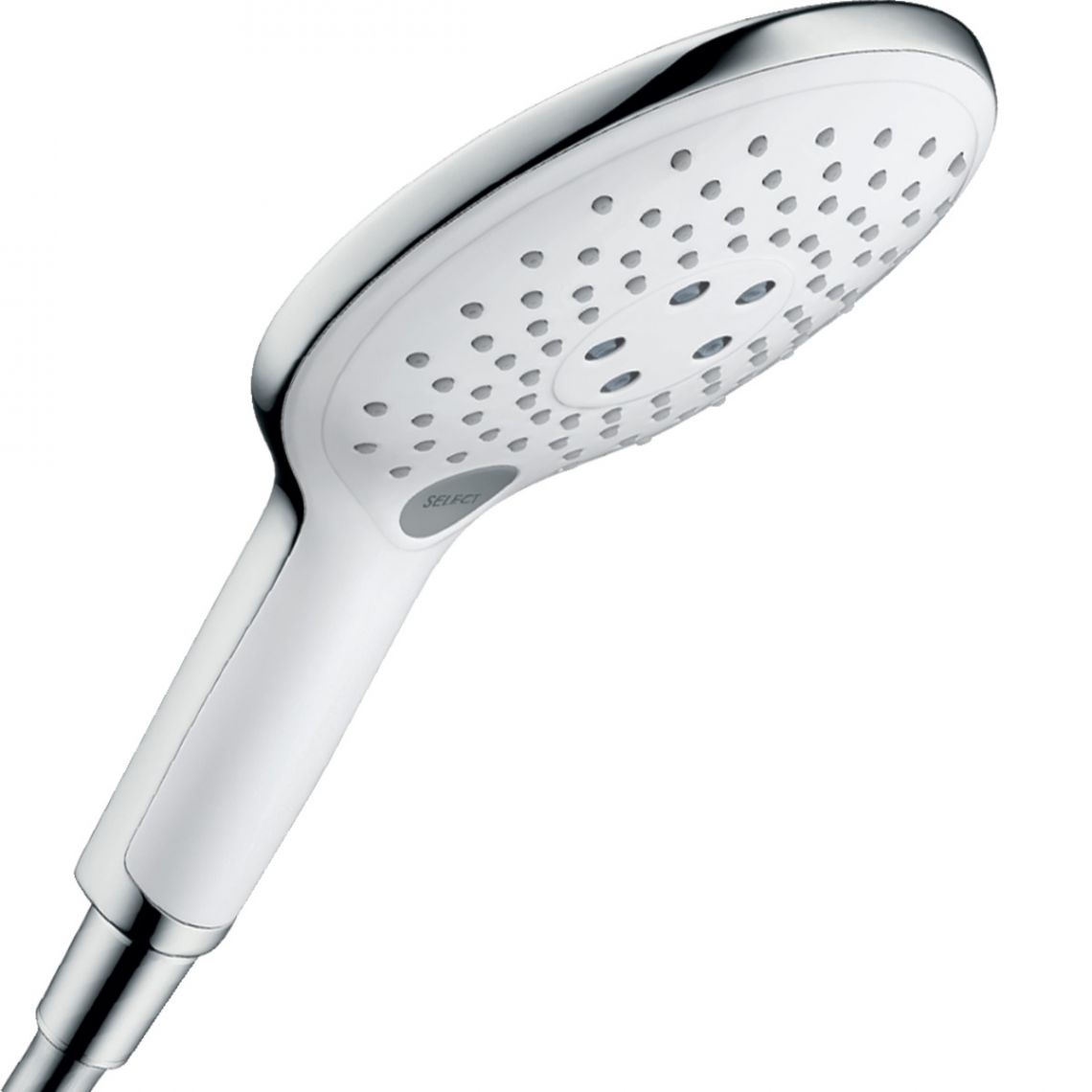 

Ручной душ Hansgrohe Raindance Select S 150 3jet, белый/хром (28587400)