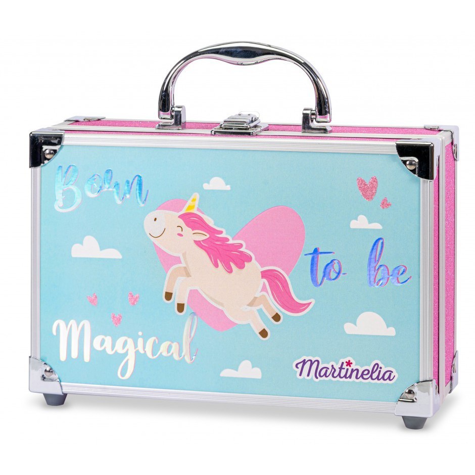 

Детская декоративная косметика для девочек Martinelia набор детской косметики в чемоданчике