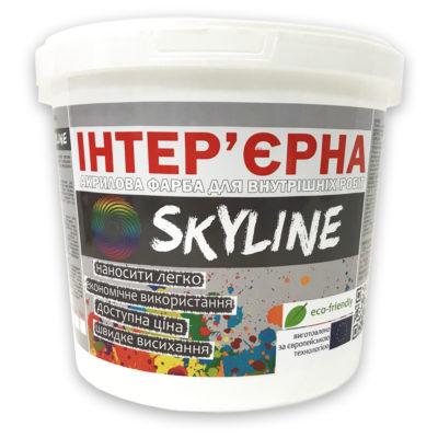 

Краска акриловая интерьерная Skyline 3л. (4,2 кг)