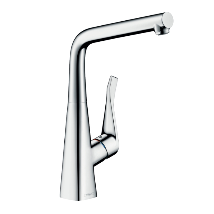 

Смеситель для кухни Hansgrohe Metris 320 1jet, хром (14822000)