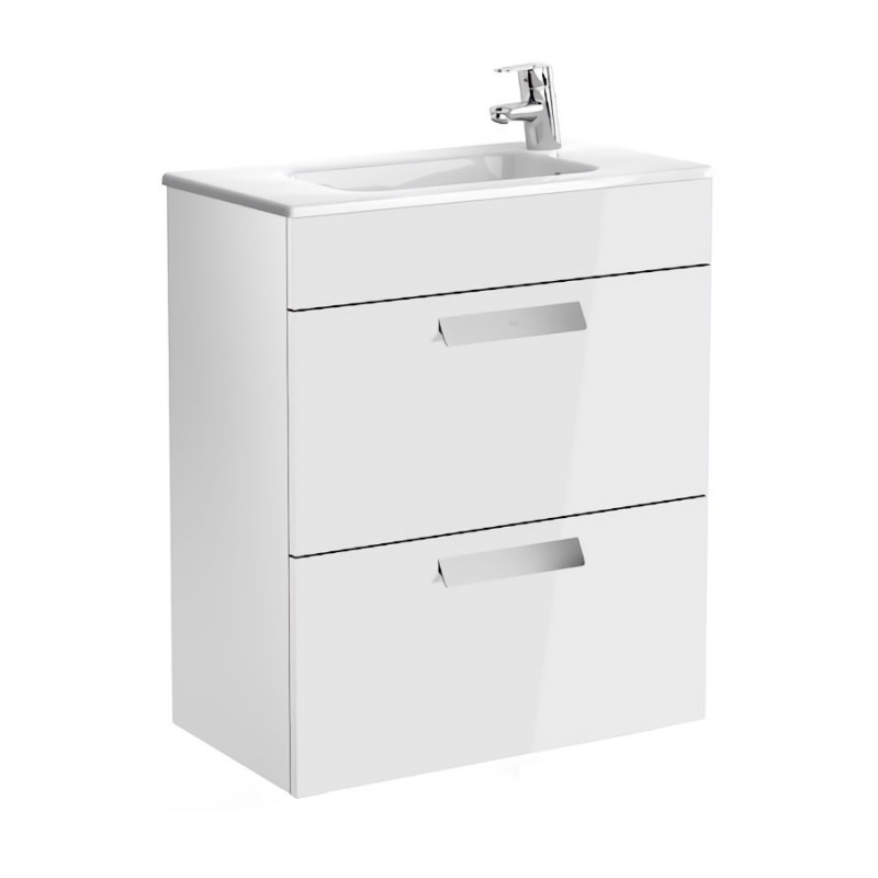 

Умывальник Roca Debba 605х360 мм + тумба под умывальник, белый (A855905806)