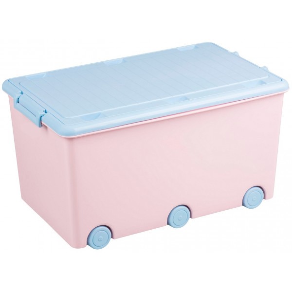 

Ящик для игрушек Tega Rabbits KR-010 (pink-blue)