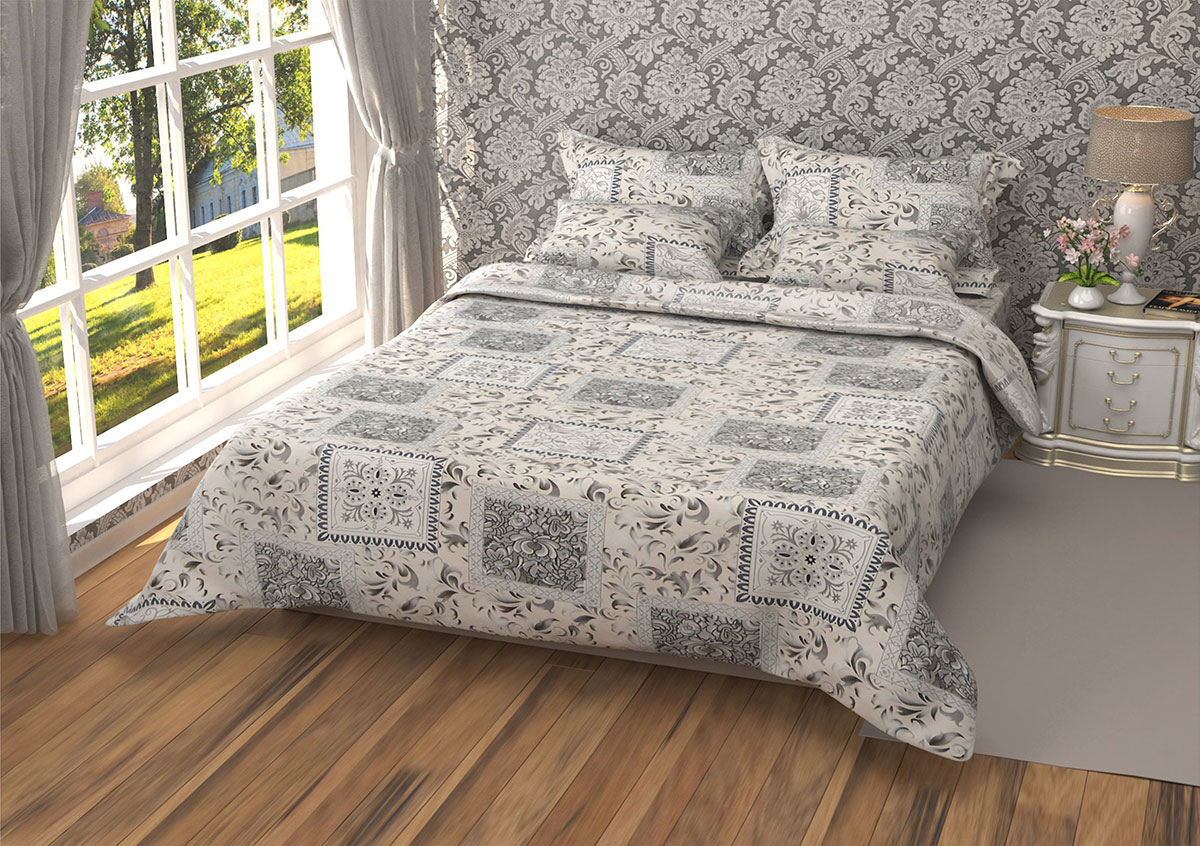 

Комплект Leleka Home П-851 Leleka-Textile 172х205 70х70 цветной (1742/5438)