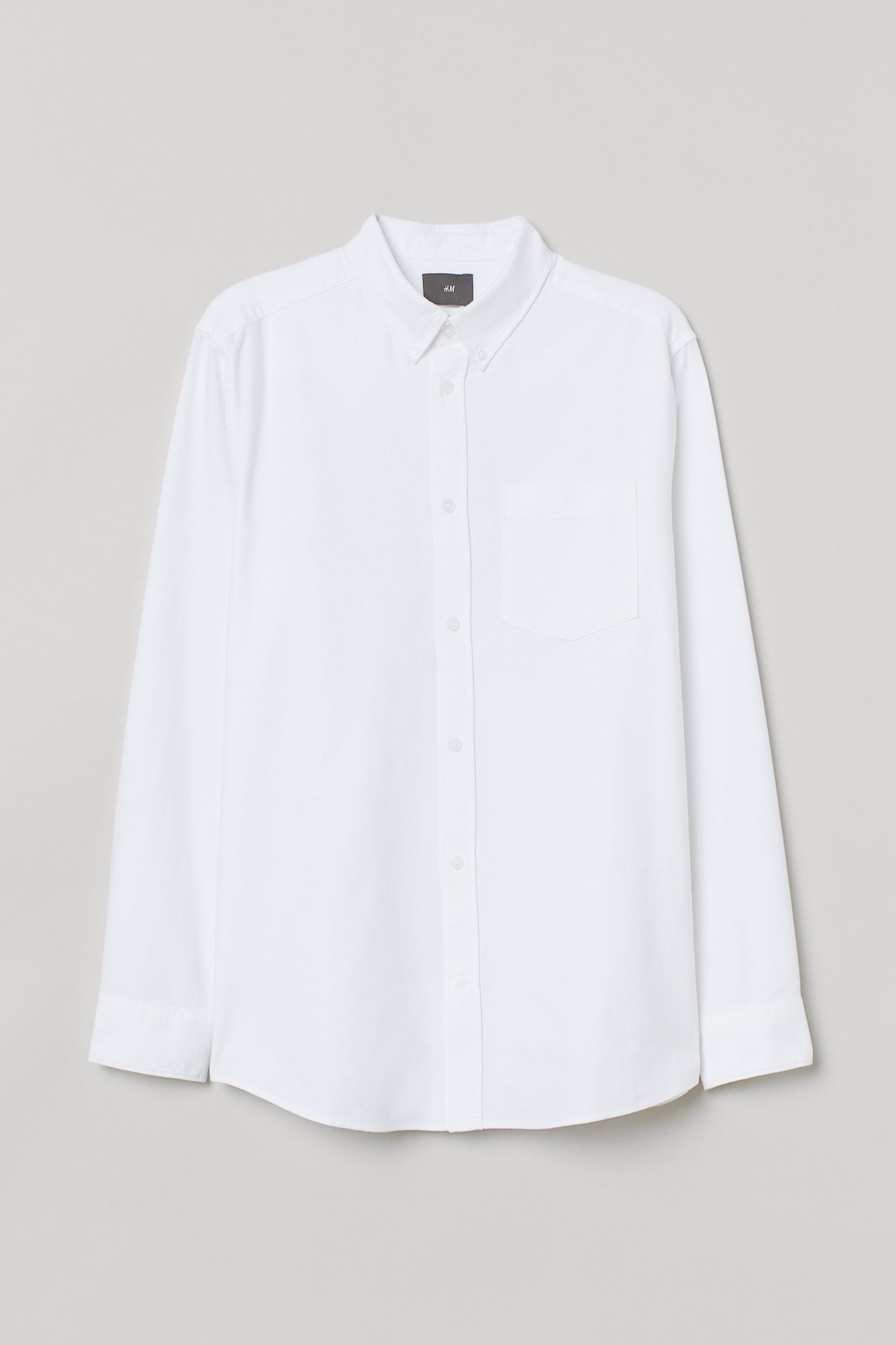 

Рубашка H&M  белый 1512584298, Рубашка H&M XL белый 1512584298