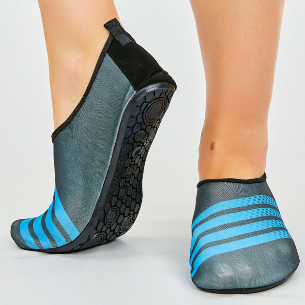

Аквашузы Skin Shoes PL-0417-BL черный-синий M(размер 36-37, 21,5-23 см) \1