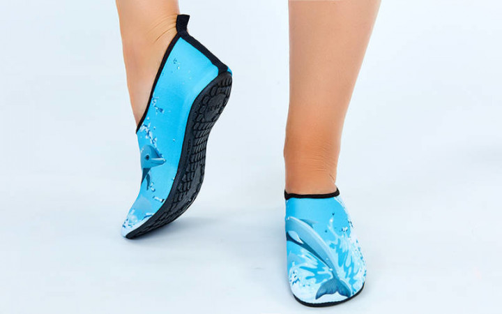

Чешки Skin Shoes детские Дельфин PL-6963-BL голубой XL(размер 32-33, 19-19,5 см)