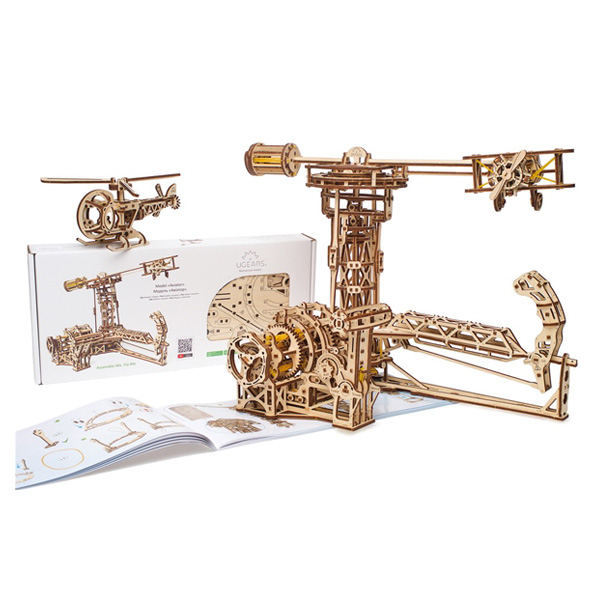 

Механические 3D пазлы UGEARS - «Авиатор»: