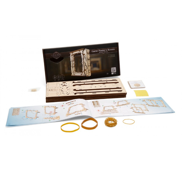 

Механические 3D пазлы UGEARS - "Ширма мастера: девайс для настольных игр":