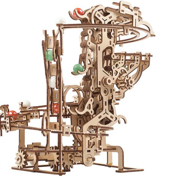 

Механические 3D пазлы UGEARS - «Марбл-трасса Цепной подъемник»: