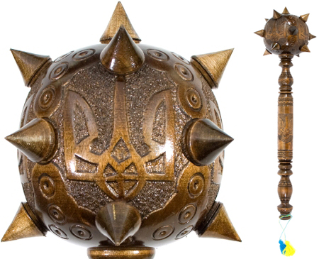 

Булава с символикой HandMade Present Ручная работа