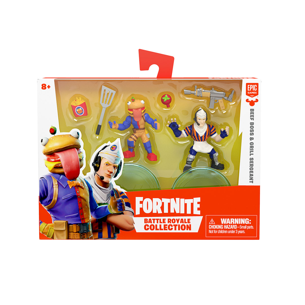 

Набір ігрових фігурок FORTNITE - БУРГЕРМЕН та ОПЕРАТОР КАСИ ДЖОУНСІ