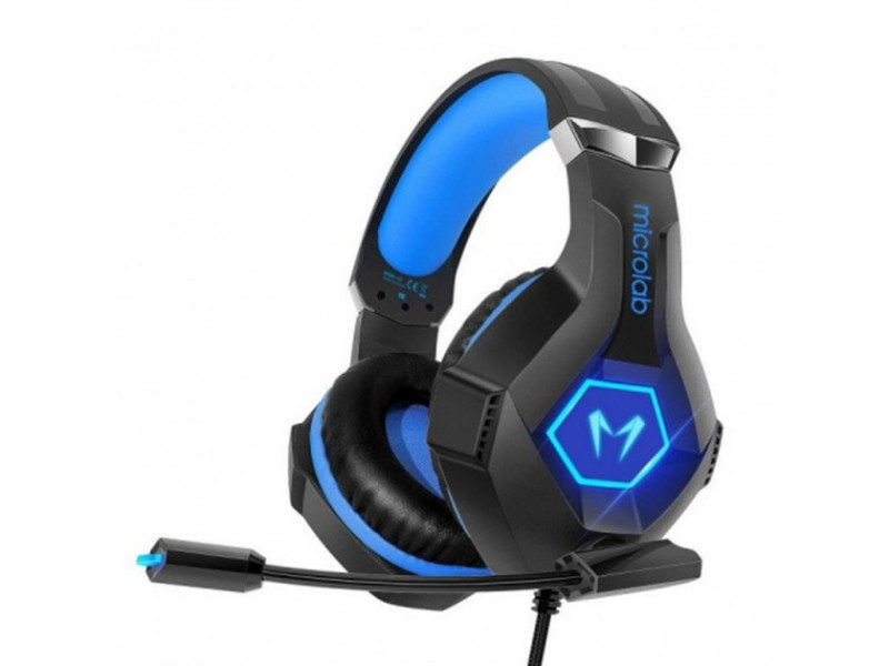 

Наушники Microlab G7 Black/Blue