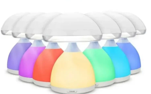 

Ночник HUIAN HC-868 Colorful EYE mushroom lamp LED USB 7 color
