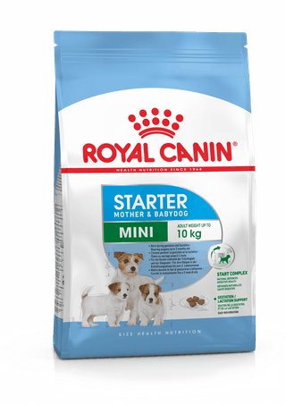 

Корм для беременных собак и щенков MINI STARTER Royal Canin 8,5 кг (2990085)