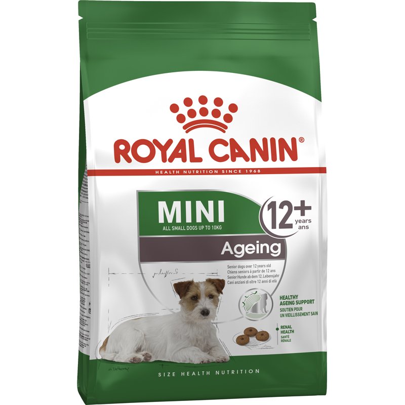 

Корм для стареющих собак мелких пород MINI AGEING 12+ Royal Canin 0, 8 кг (1007008)