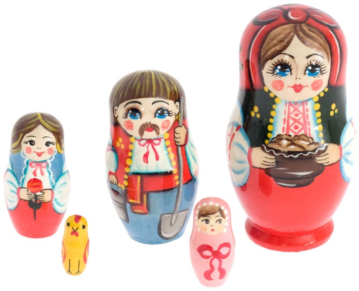 

Матрешка детская HandMade Present Ручная работа