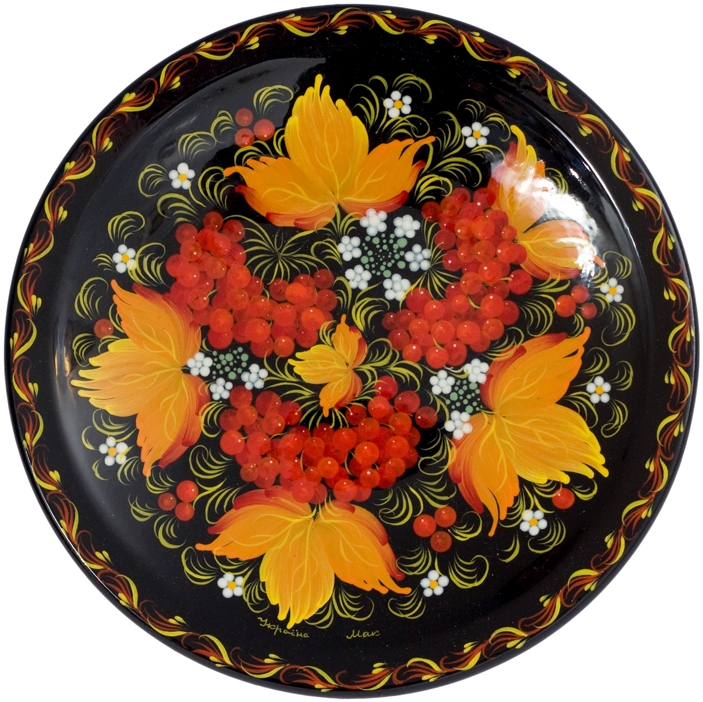 

Тарелка «Калинка» HandMade Present Ручная работа