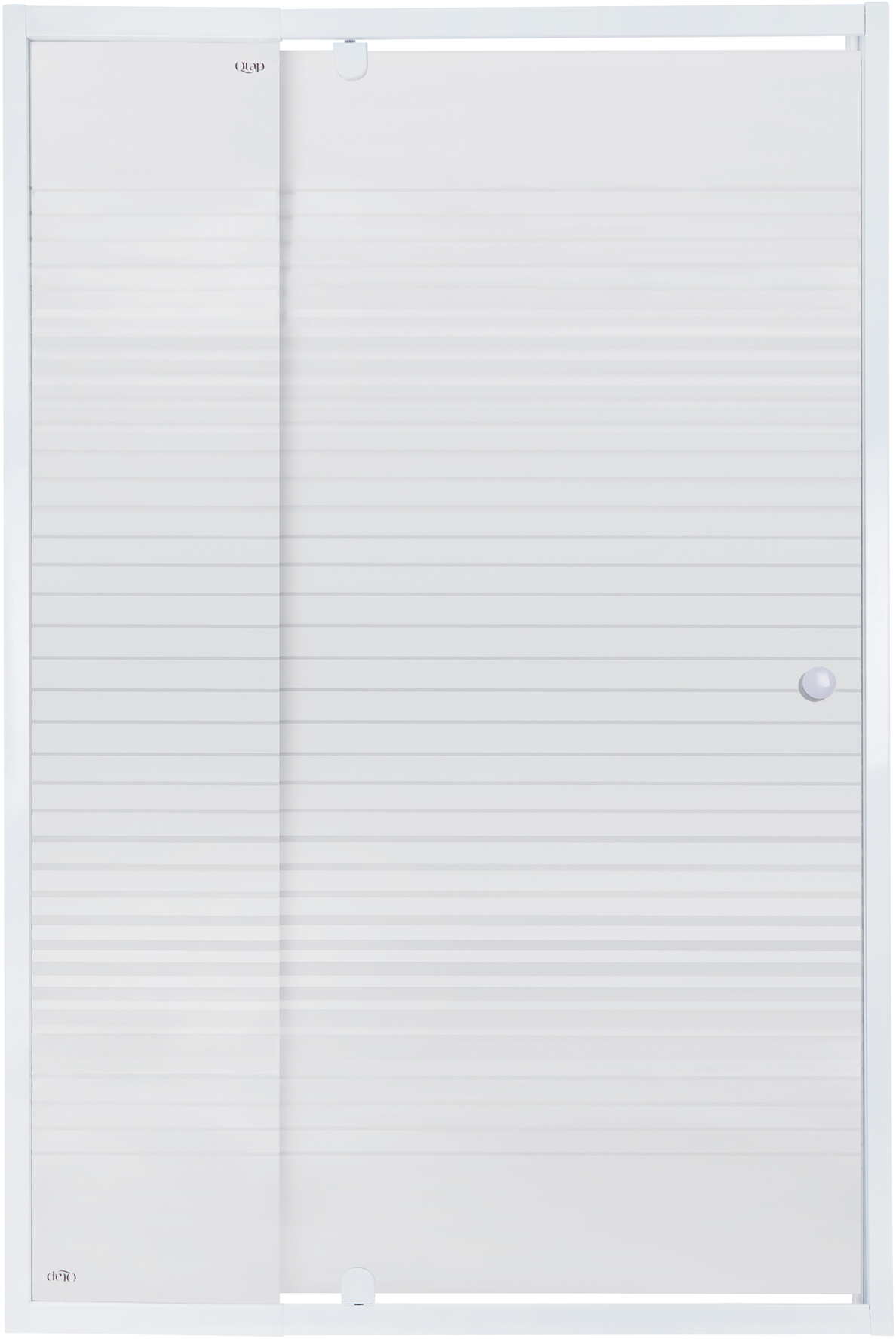 

Душевая дверь QTAP Pisces WHI2012-13.CP5 стекло Pattern 5 мм