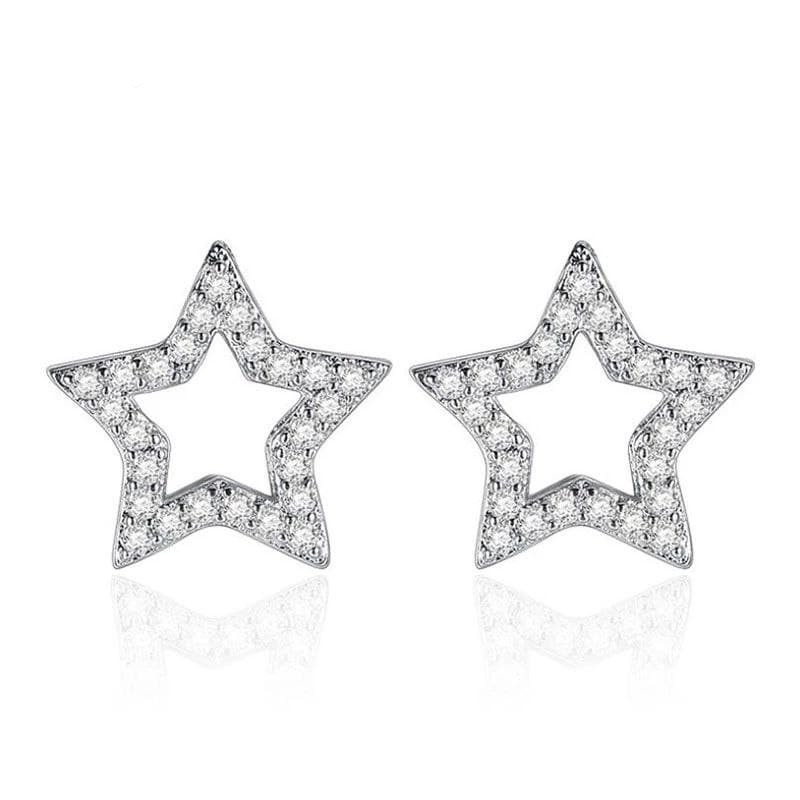

Серьги гвоздики Fashion серебристые MK1116