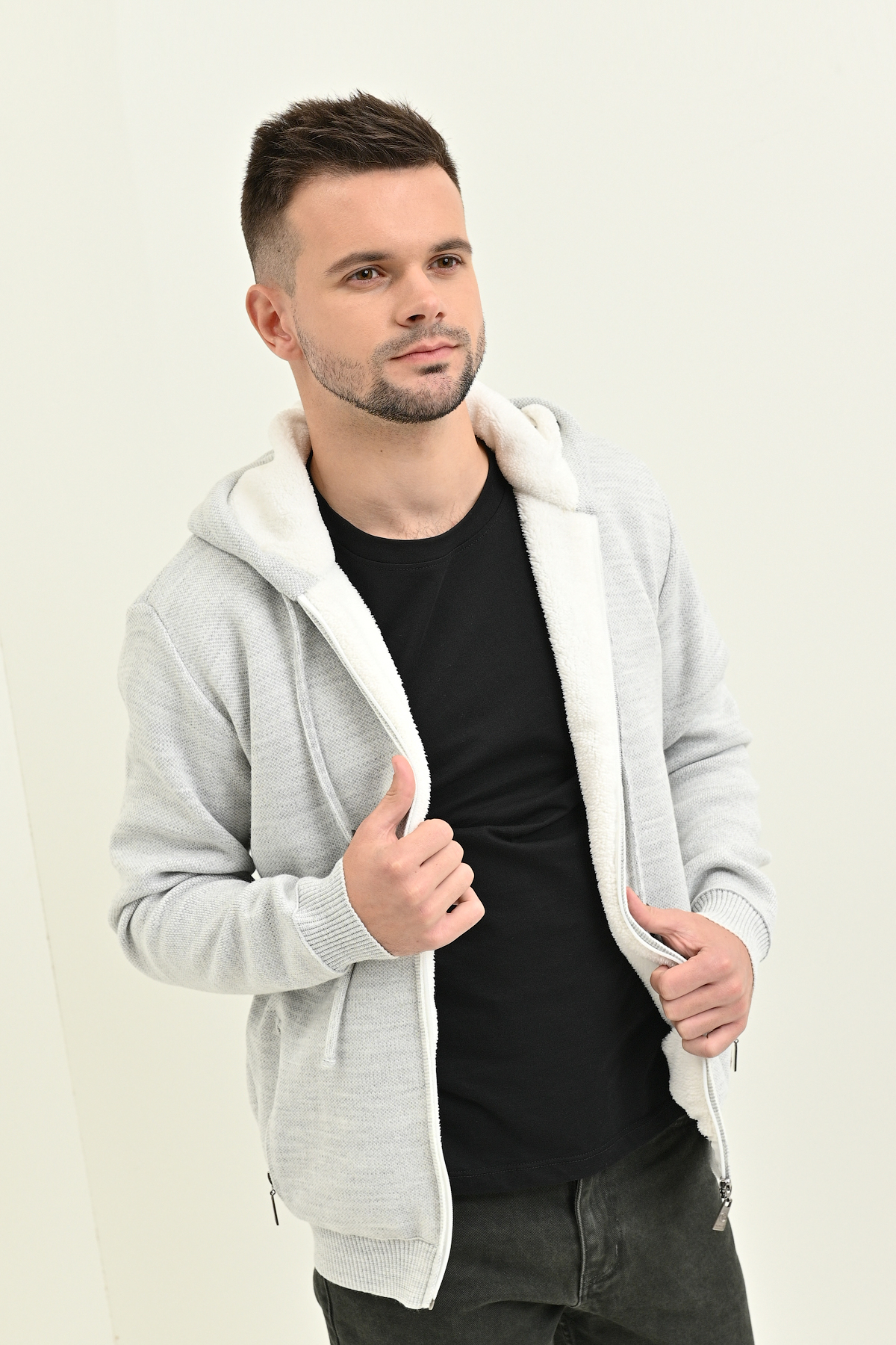 

Кофта STENDO 68213  Сірий, Кофта STENDO 68213 L Сірий