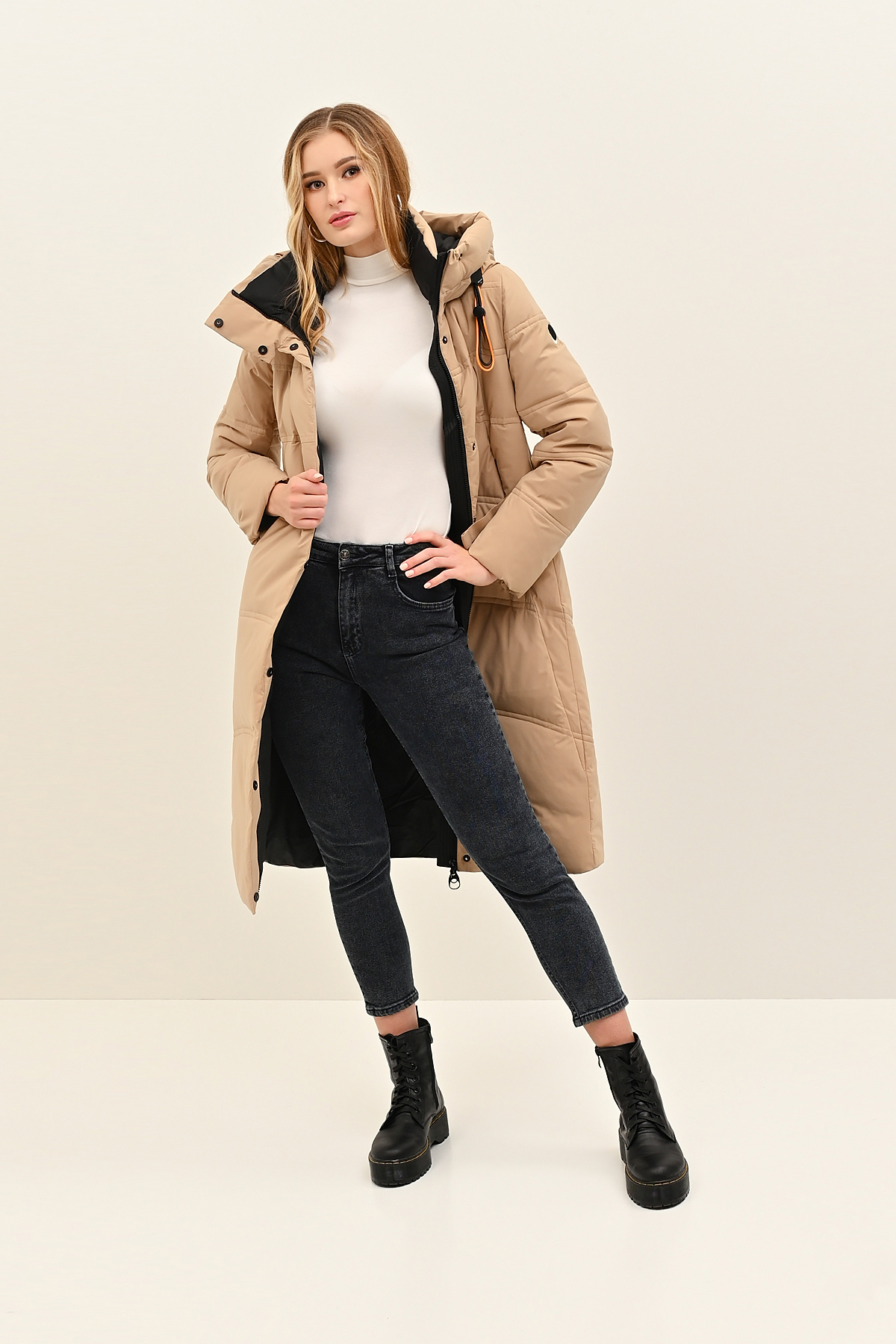 

Куртка Towmy 3295-902  Бежевий, Куртка Towmy 3295-902 2XL Бежевий
