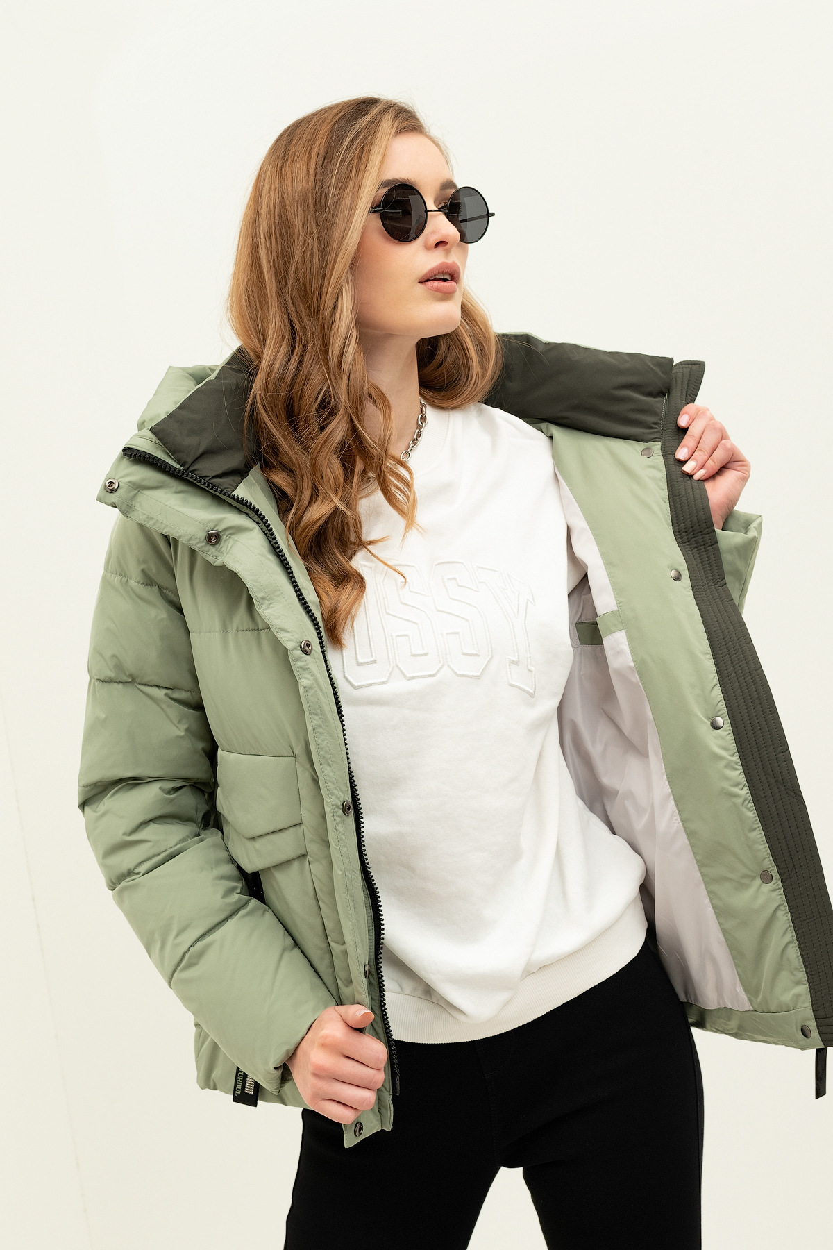 

Куртка Visdeer 377-W34 52 М'ятний