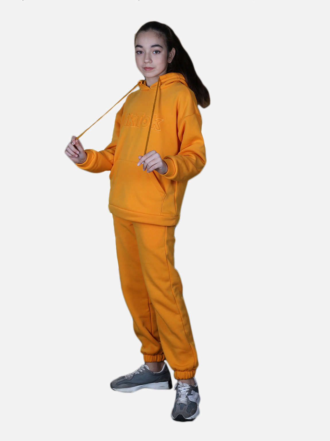 

Спортивный костюм (худи + брюки) ISSA PLUS CD-468 152 см Горчичный