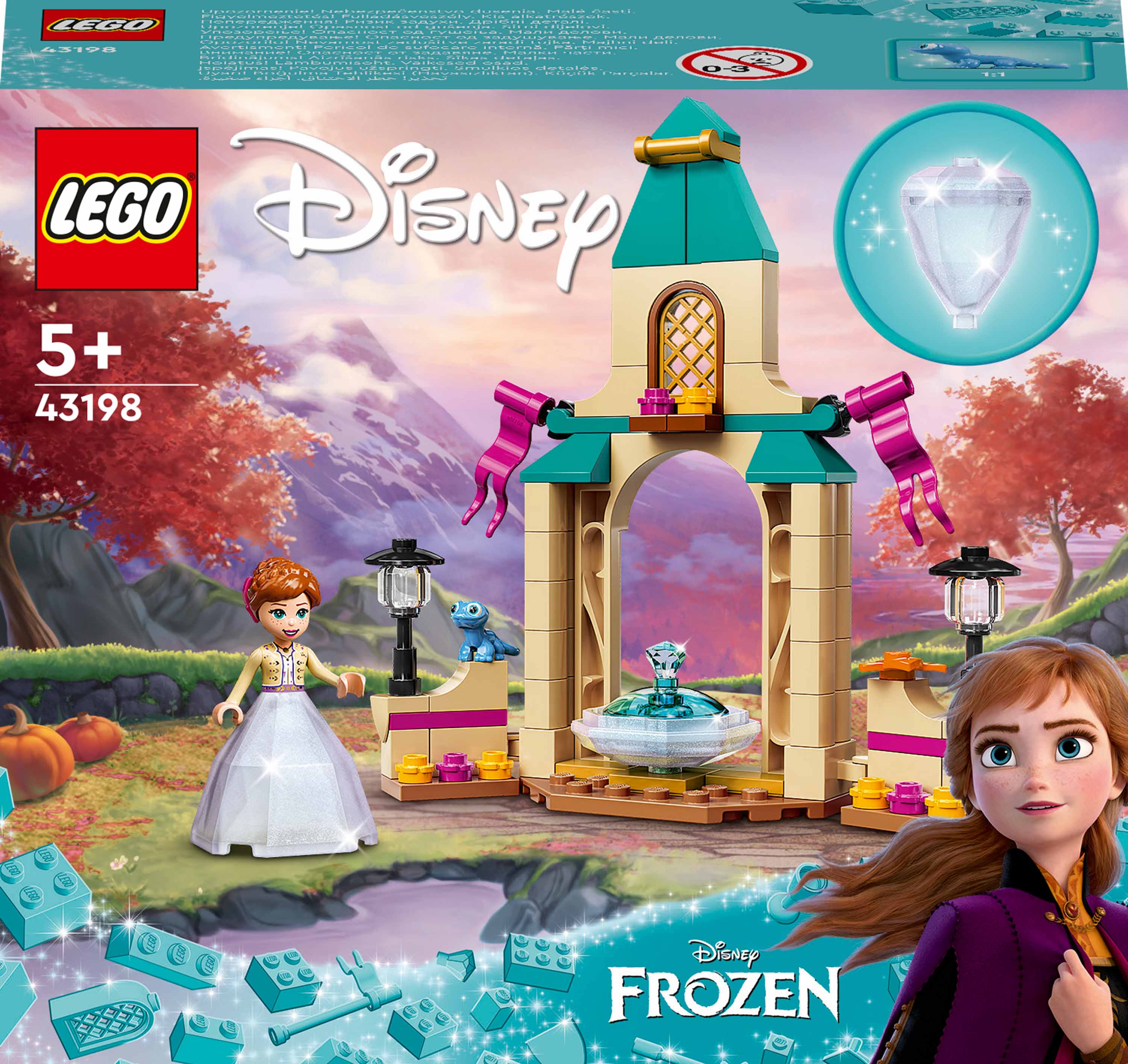 

Конструктор LEGO Disney Princess Двор дворца Анны 74 детали (43198)