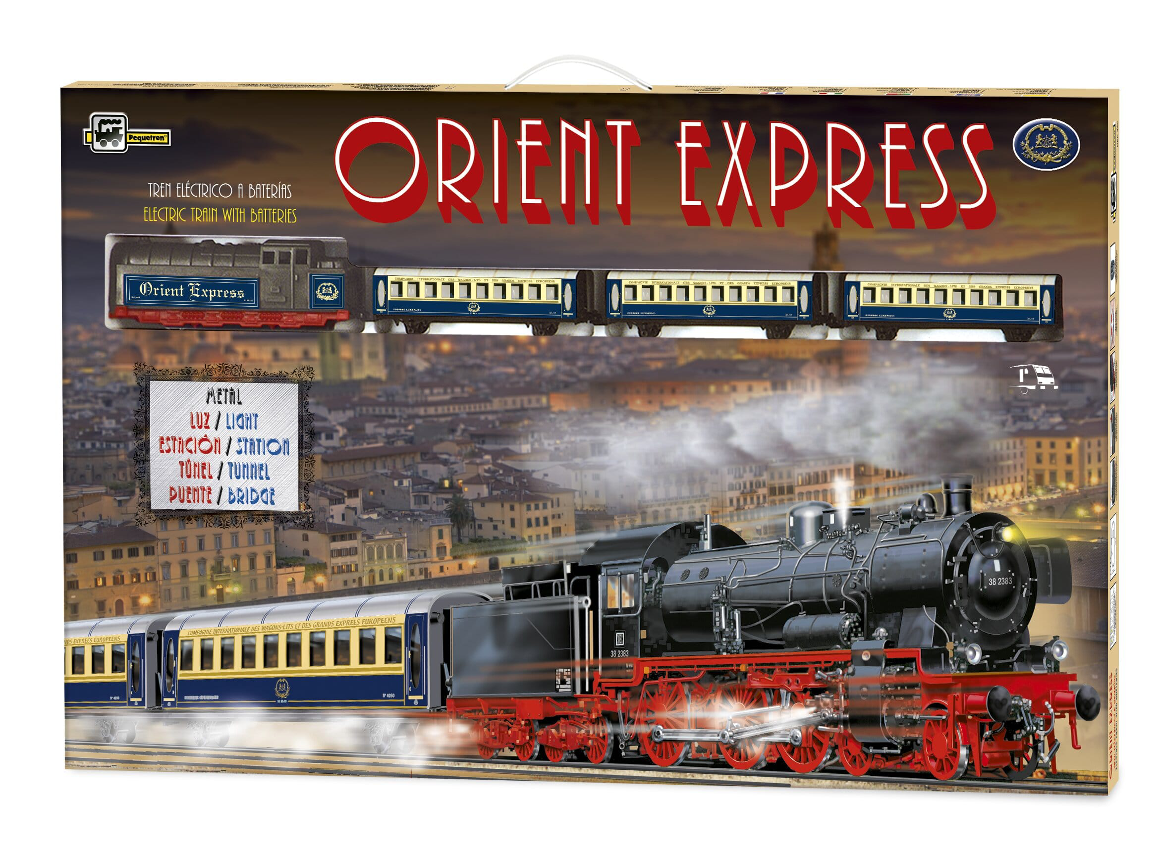 

Детский набор Pequetren Дорога Orient Express (440) (8412514004405)