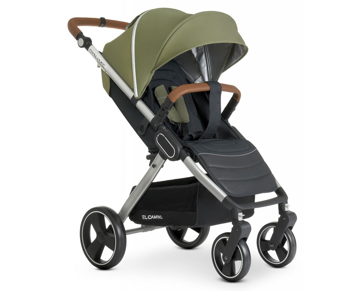 

Прогулочная коляска El Camino Dynamic v.2 ME 1053 Khaki