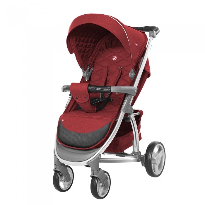 

Прогулочная коляска Carrello Vista CRL-8505 Ruby Red в льне+дождевик
