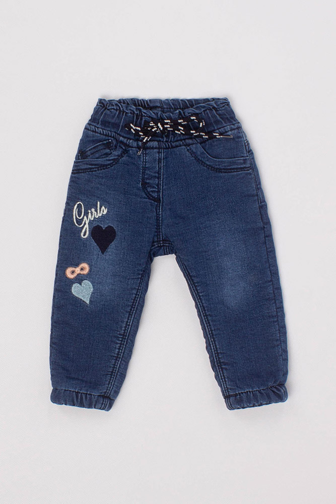 

Джогери джинсові для дівчинки Zeyser Kids 92 синій (SKT000570308)