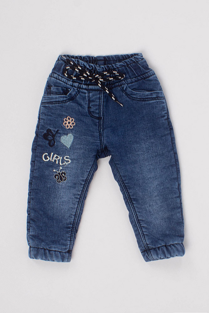 

Джогери джинсові для дівчинки Zeyser Kids 92 синій (SKT000570304)