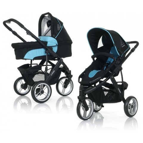 

Универсальная коляска 2в1 ABC Design Cobra Turquoise Black