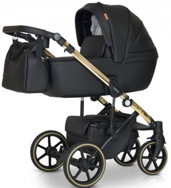 

Универсальная коляска 3в1 Verdi Verso Gold G01 black