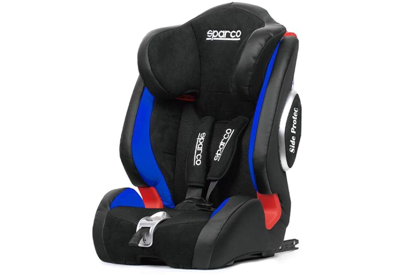 

Автокресло Sparco F1000KI isofix 1+2+3 Blue