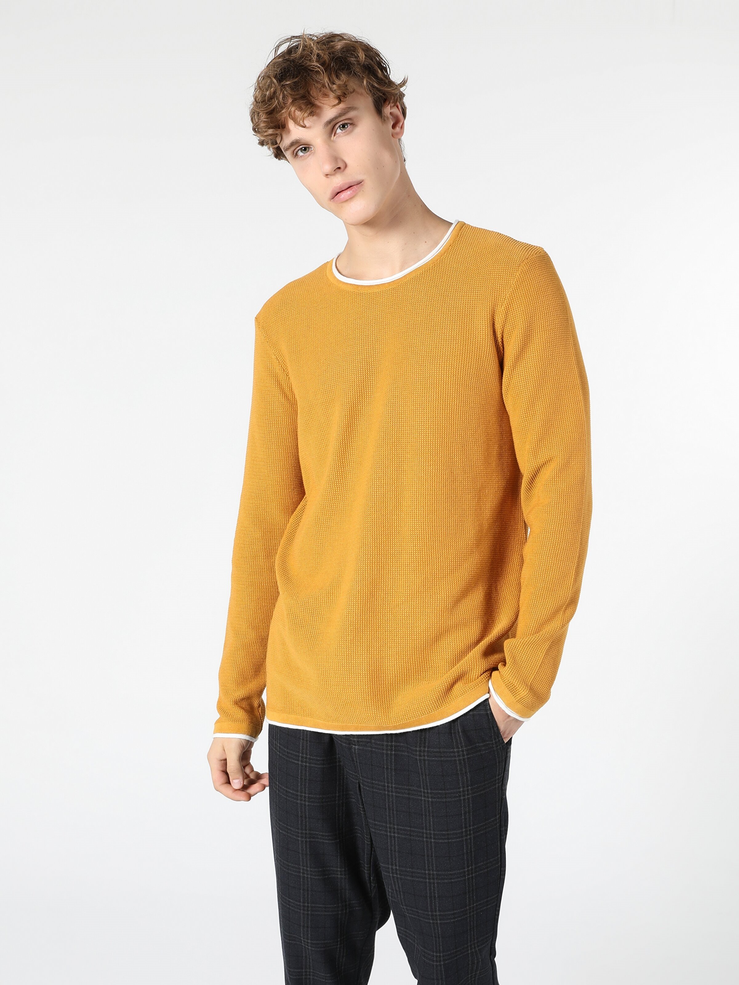 

Джемпер Colin' CL1056038YLS  Safran Yellow, Джемпер Colin's CL1056038YLS S Safran Yellow