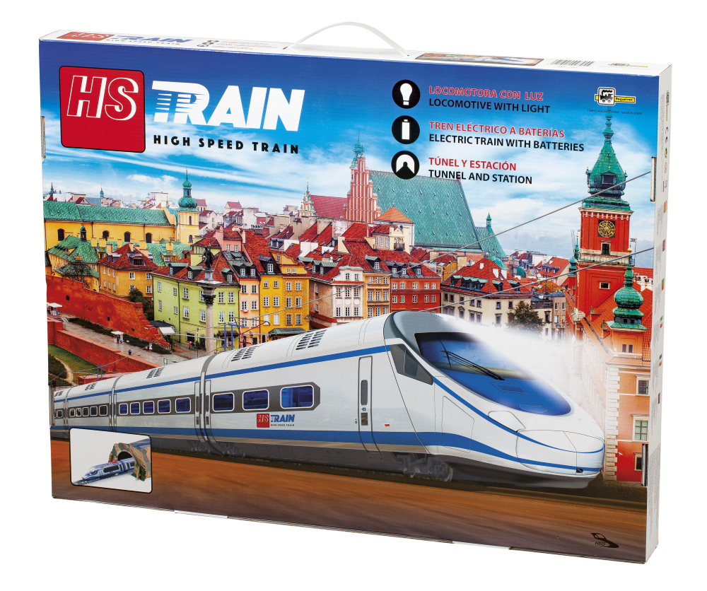 

Детский набор Pequetren Дорога HS Train (705) (8412514007055)