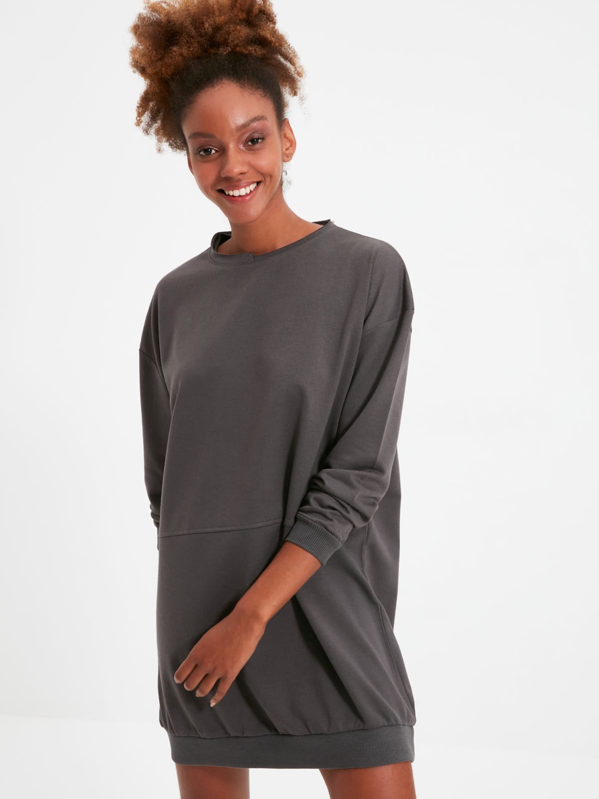 

Платье Trendyol TWOAW22EL0903  Anthracite, Платье Trendyol TWOAW22EL0903 M Anthracite
