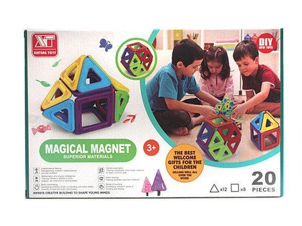 

Магнитный конструктор Magical Magnet 20 деталей