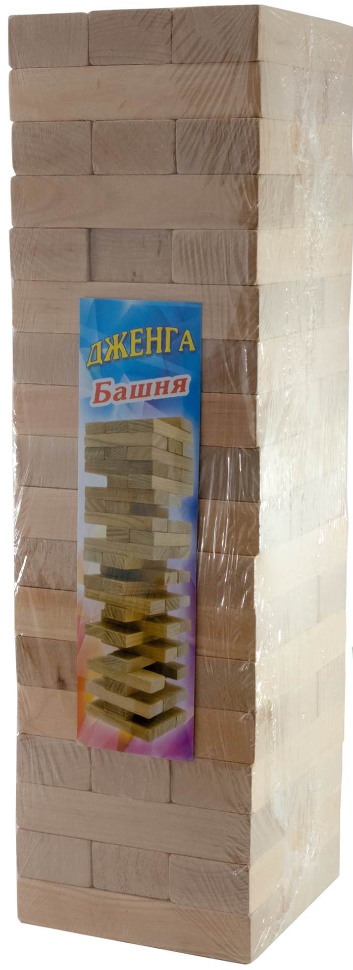 

Игра Настольная "дженга-Гигант" Массив Дерева (48 Брусков)(38,5Х12,5Х12,5 См) 30616