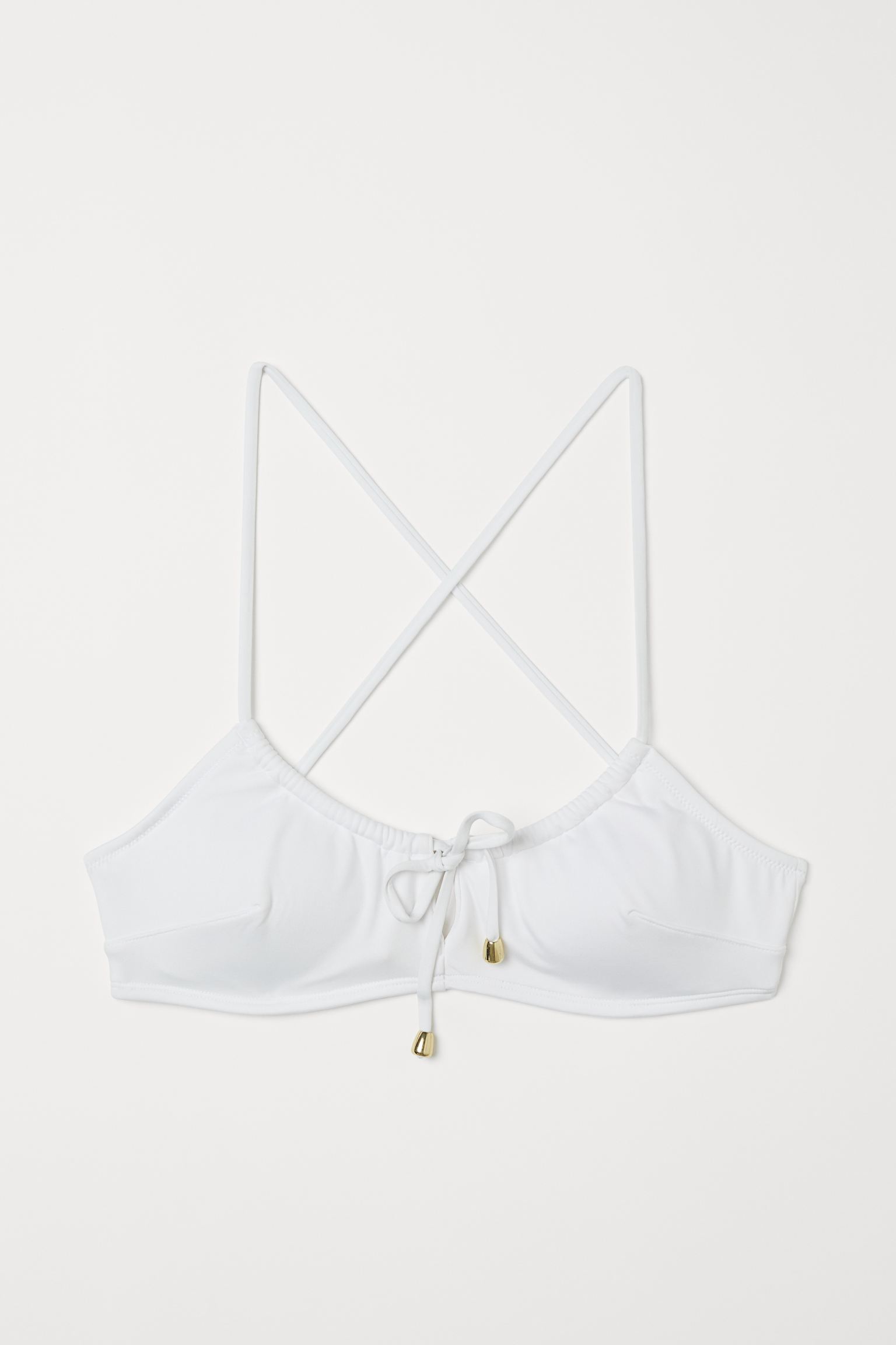 

Купальный лиф H&M  белый 1712759325, Купальный лиф H&M 36 белый 1712759325
