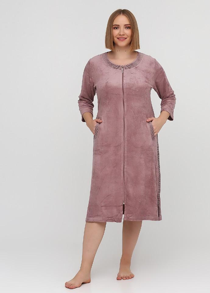 

Халат женский Romeo Life  пудра (3549_П, Халат женский Romeo Life 2XL пудра (3549_П)
