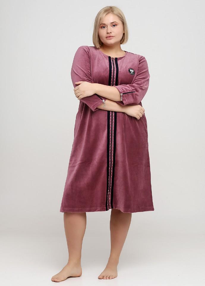 

Халат женский Wild Love  сливовый, Халат женский Wild Love 2XL сливовый