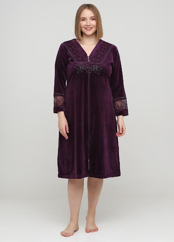 

Халат женский Romeo Life XL фиолетовый (3586-02)