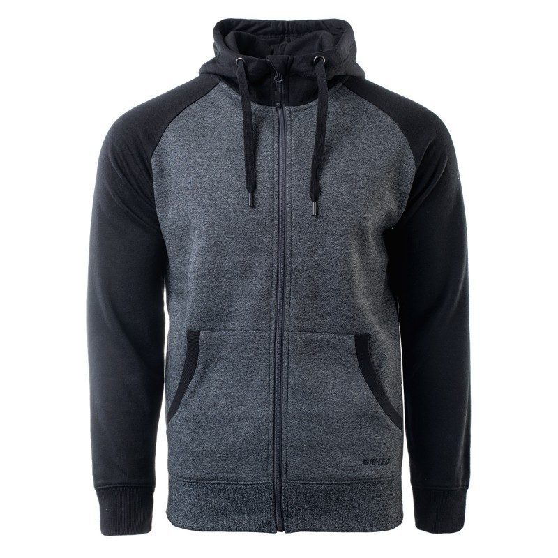 

Толстовка SELAN Hi-Tec SELAN-DARK GREY MELANGE/LIMO  Серый Синий, Толстовка SELAN Hi-Tec SELAN-DARK GREY MELANGE/LIMO S Серый Синий