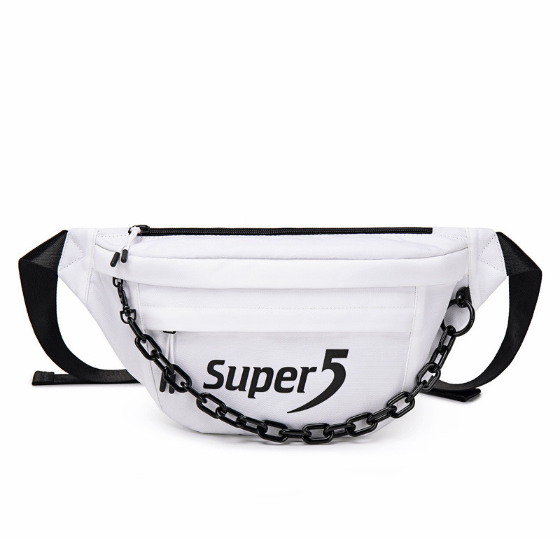 

Сумка на пояс или через плечо (бананка) Super 5 FYB00019, 2л Белая