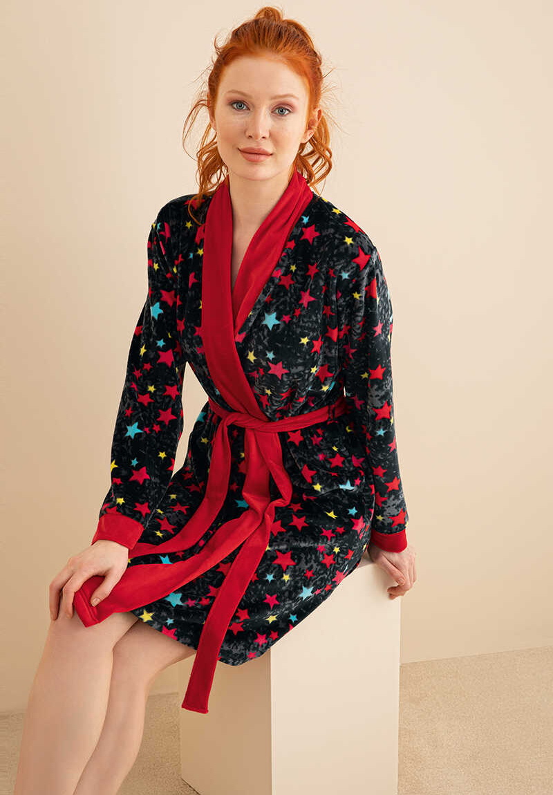 

Халат женский Sevim тёмно-серый  (артикул 30335, Халат женский Sevim тёмно-серый XL (артикул 30335)