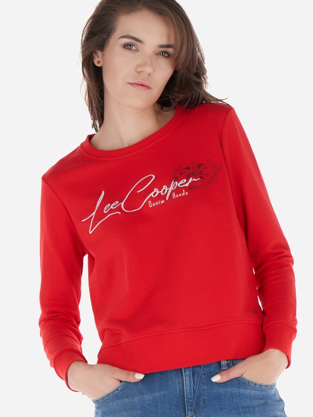 

Свитшот Lee Cooper 20395351-52122  Chinese Red, Свитшот Lee Cooper 20395351-52122 S Chinese Red